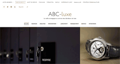 Desktop Screenshot of abc-luxe.com